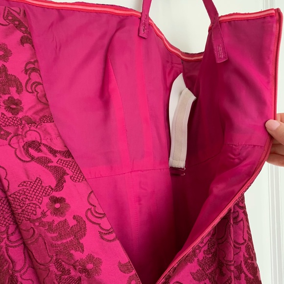 Nanette Lenore pink magenta embroidered dress - Picture 8 of 8